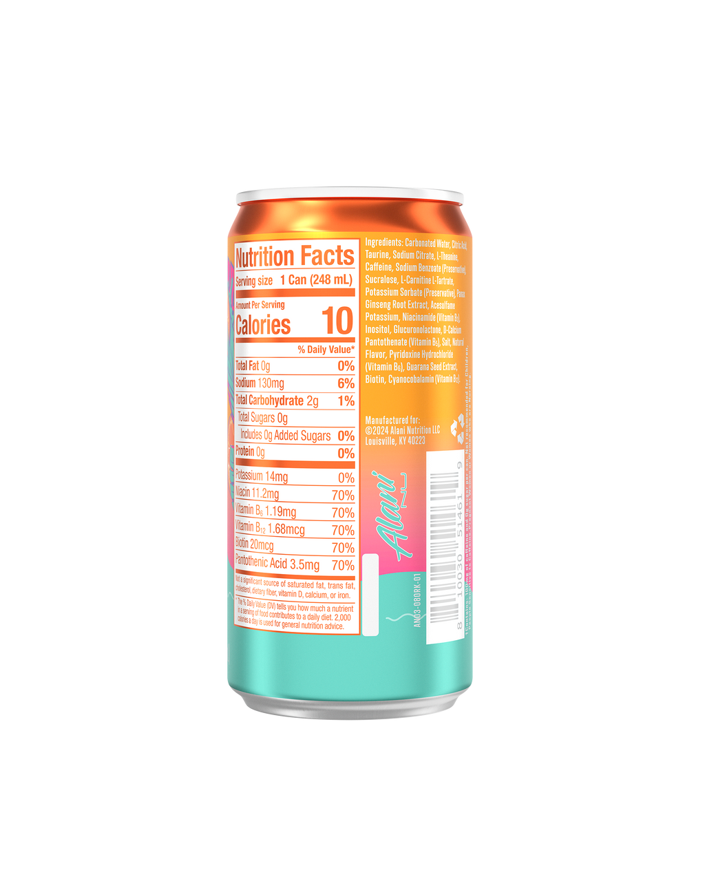Alani Nu Mini Energy - Orange Kiss N7 - image 3