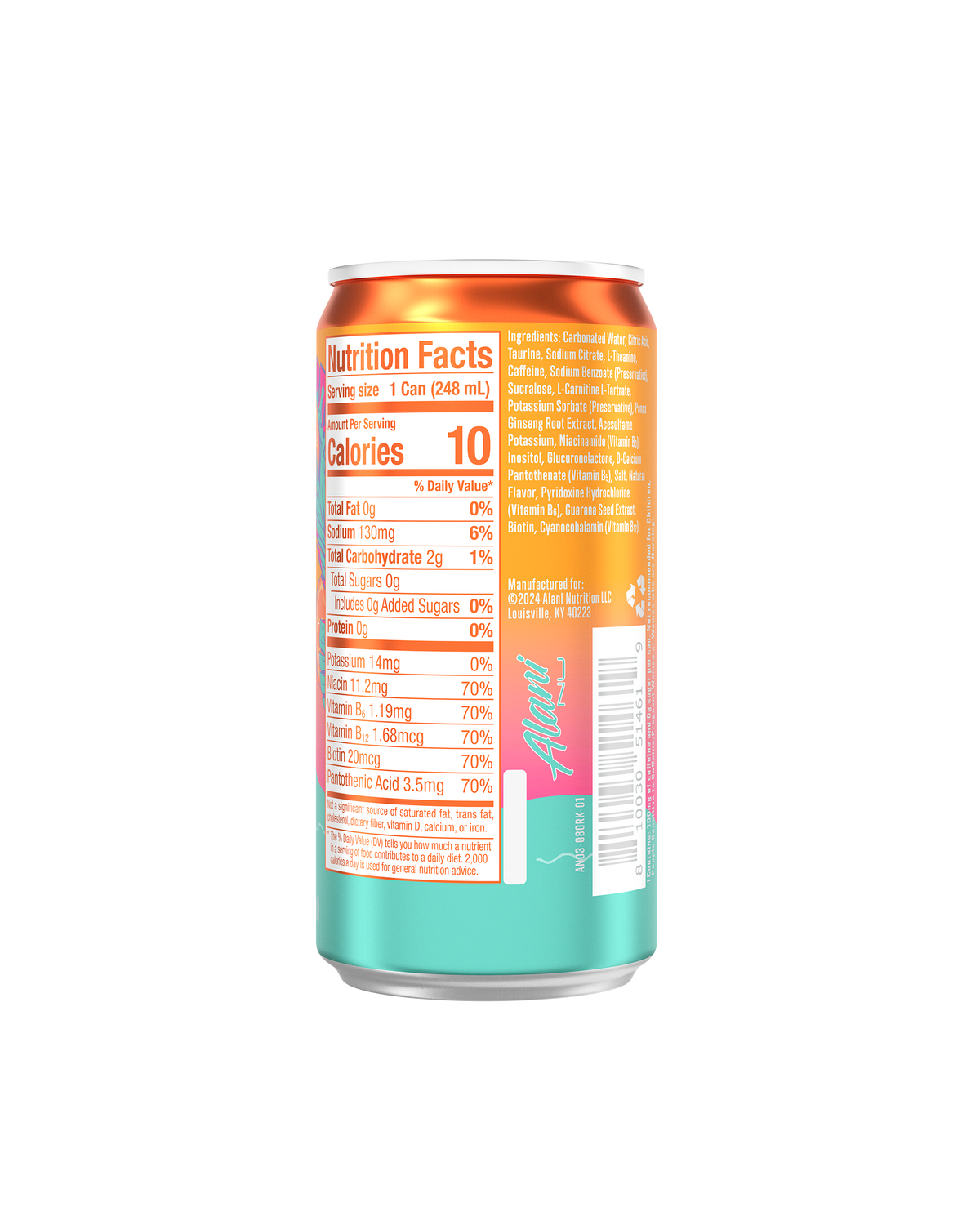 Alani Nu Mini Energy - Orange Kiss N7 - image 3