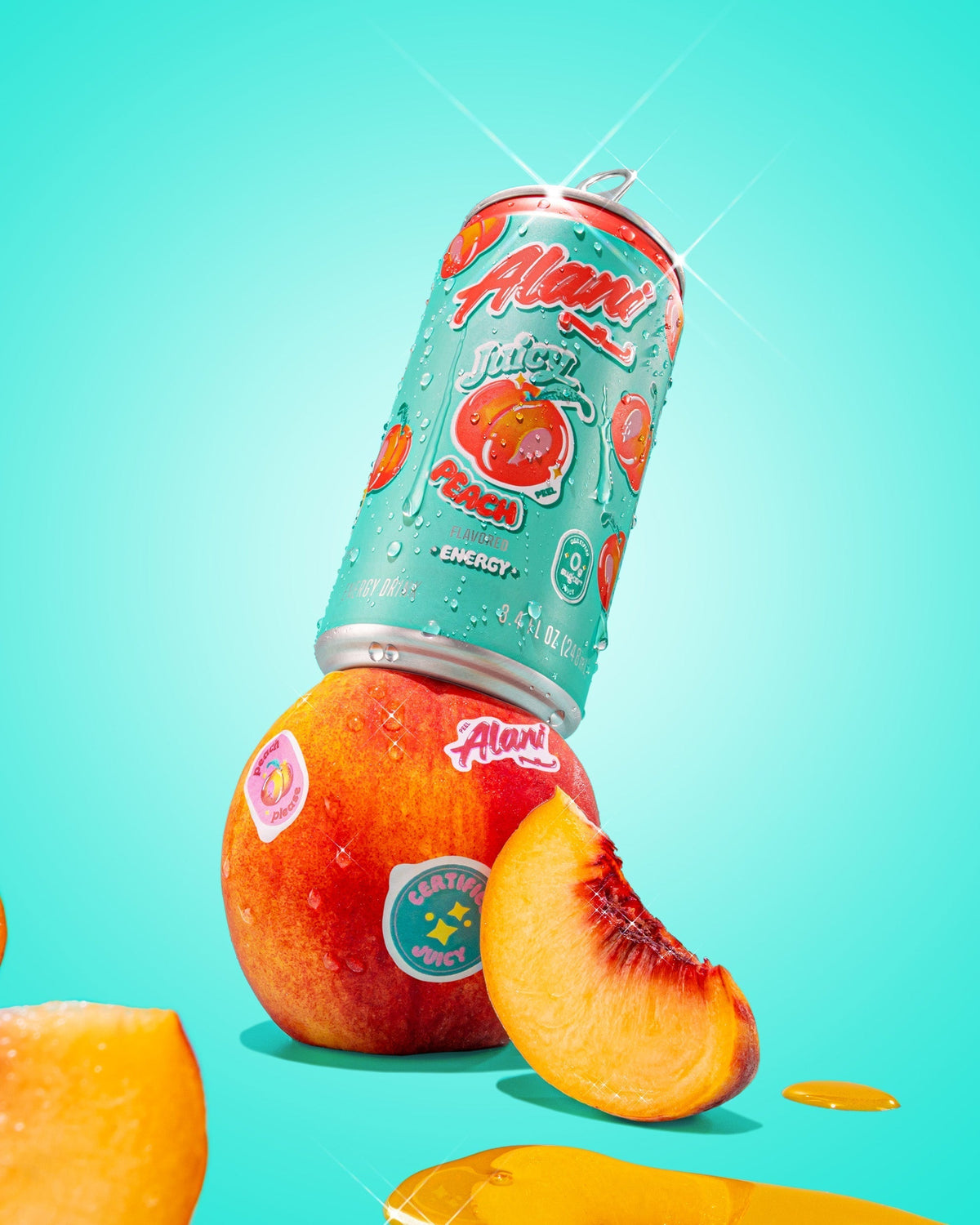 Alani Nu Mini Energy - Juicy Peach I6 - image 4